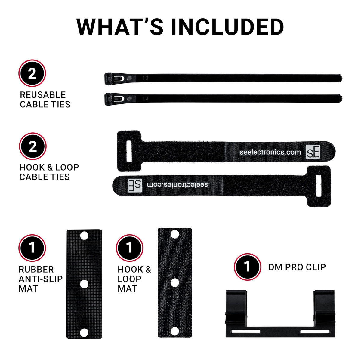 sE Electronics DMPROCLIP DM Pro Clip Mounting Clip
