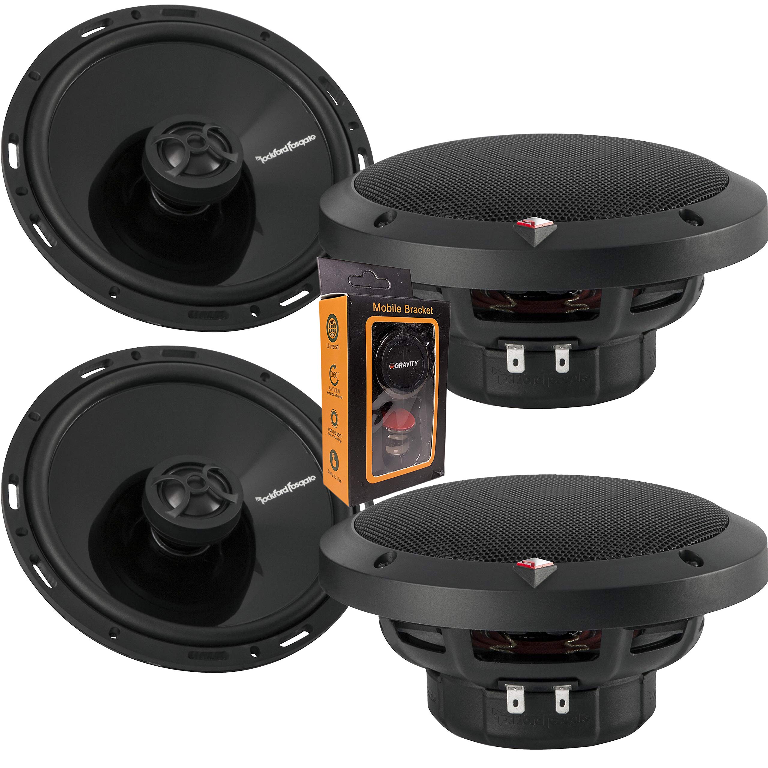 RockfordFosgateBundle 2 Pairs of Punch P1650 220W Max (110W RMS) 6.5
