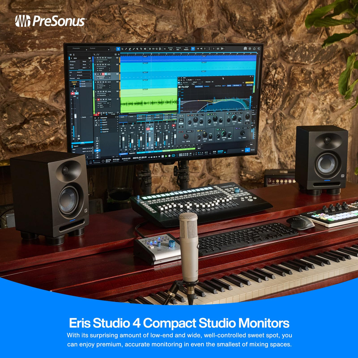 PreSonus ERIS-STUDIO4 4.5" Active Studio Monitor