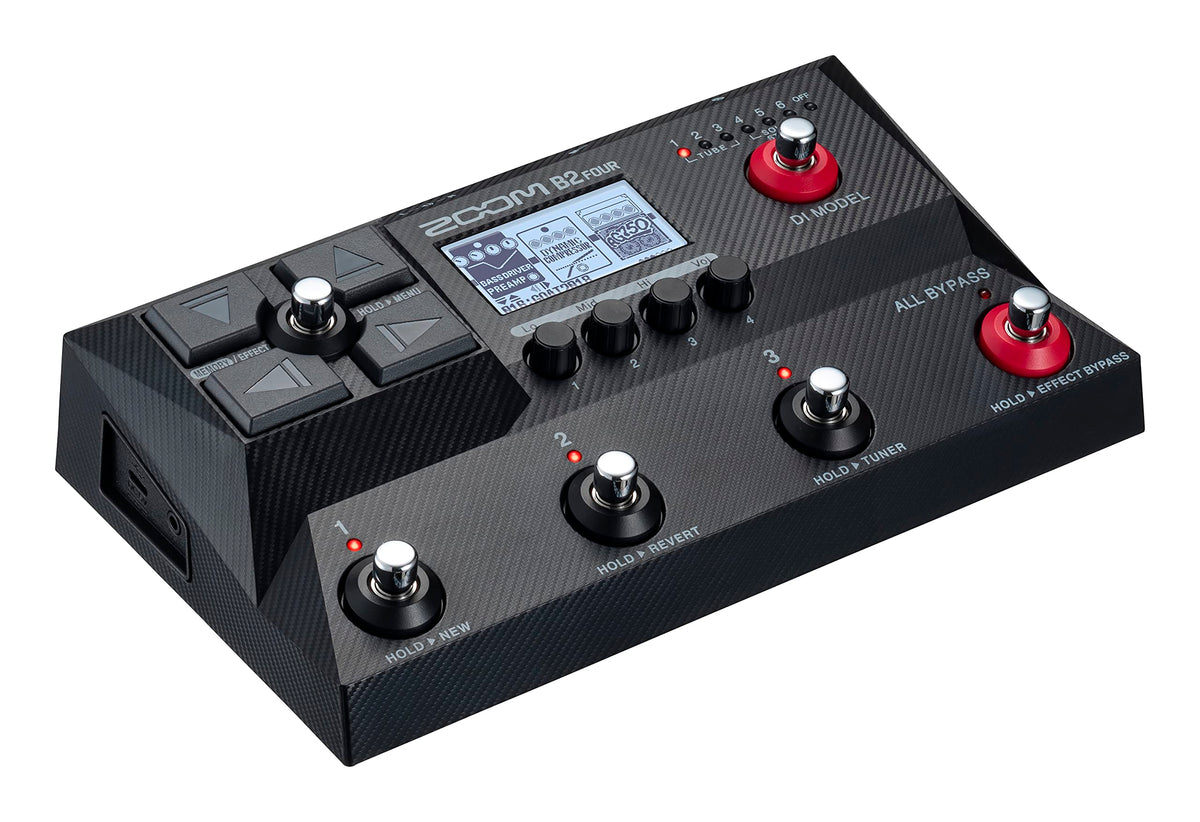 Zoom B2 FOUR Bass Multi-Effects Processor