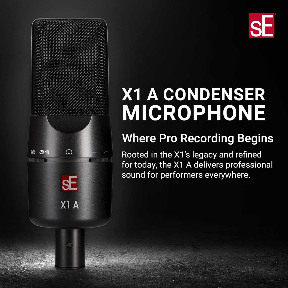 sE Electronics X1 A Large-Diaphragm Condenser Microphone