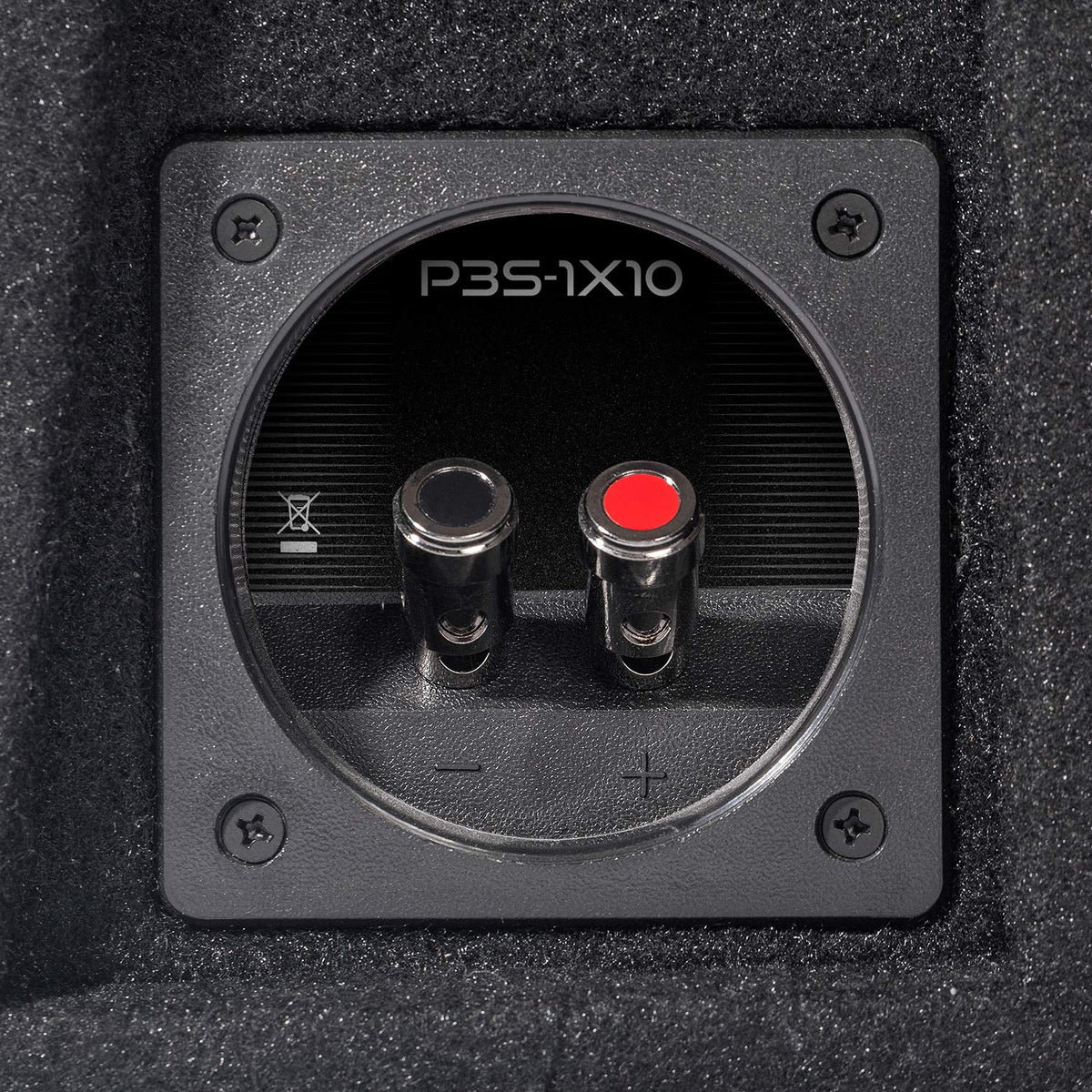 Rockford Fosgate P3S-1X10 10" Shallow Loaded Subwoofer
