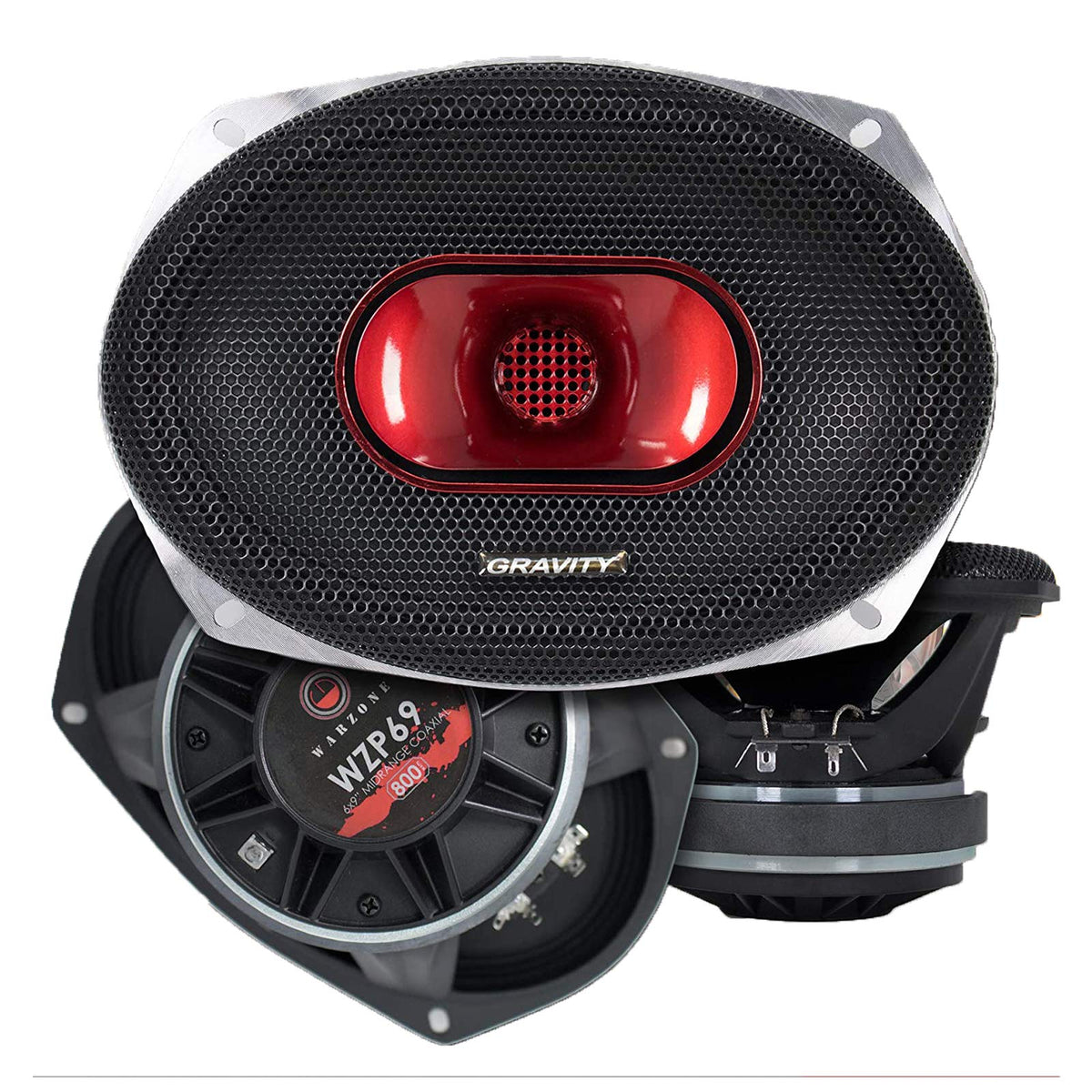 WARZONE WZP69 6x9" Pro Midrange Coaxial Speaker