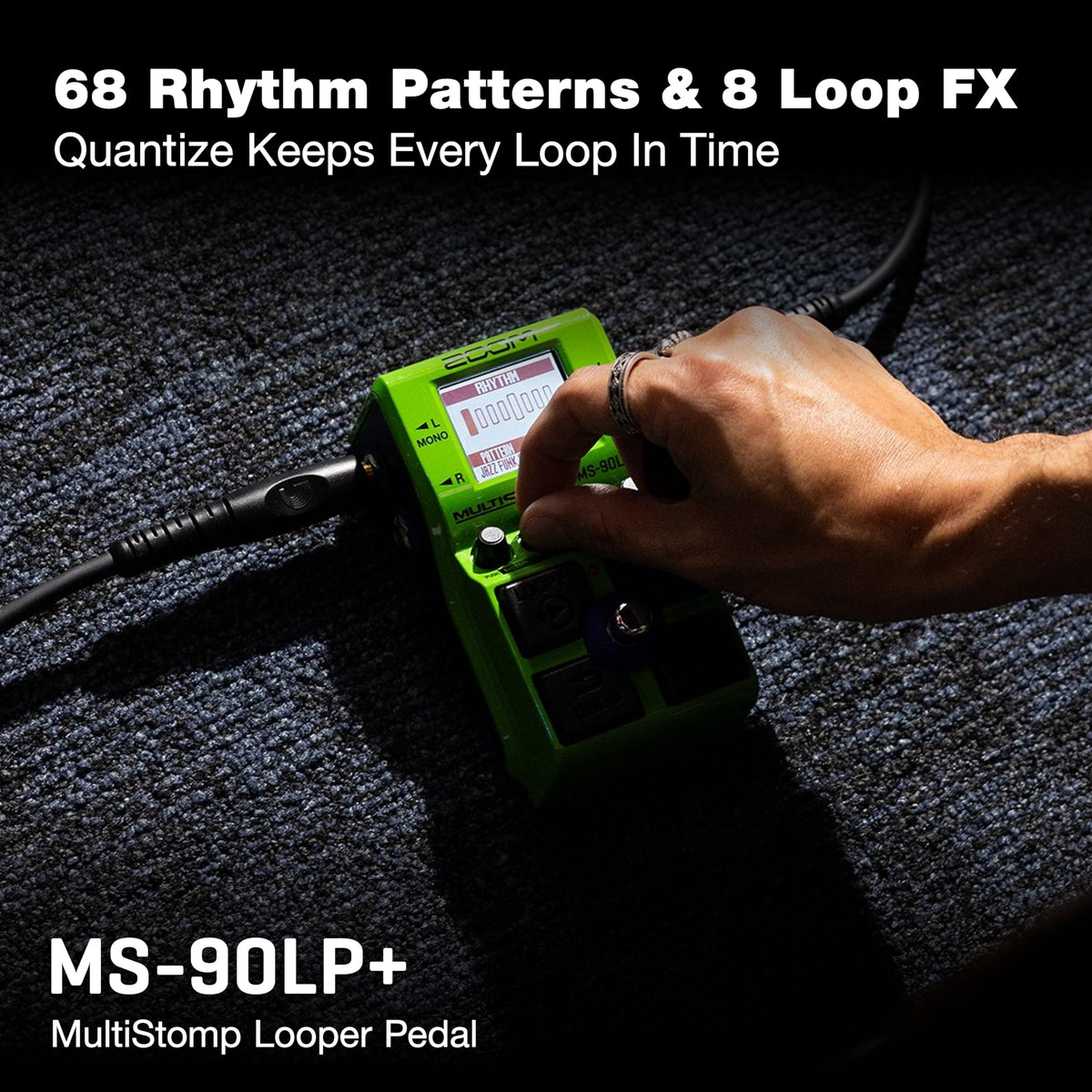 Zoom MS-90LP+ MultiStomp Looper Pedal