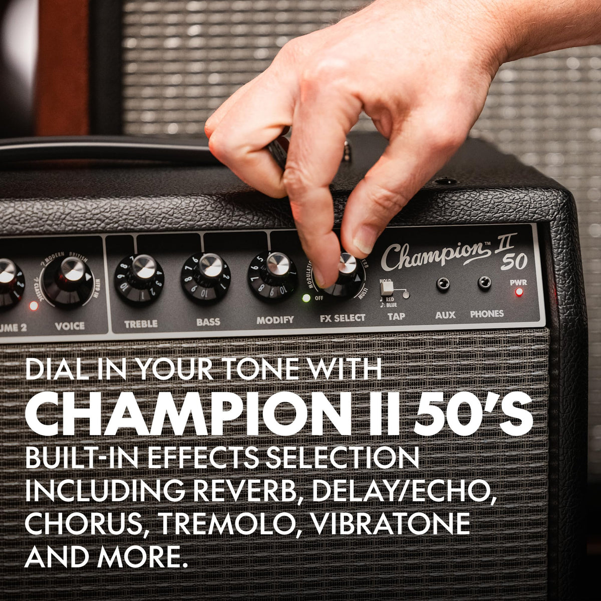 Fender Champion II 50 12" 50-Watt Guitar Combo Amp