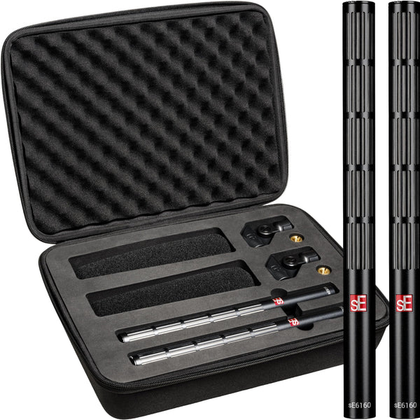 sE Electronics sE6160(P) Matched Pair Shotgun Microphones