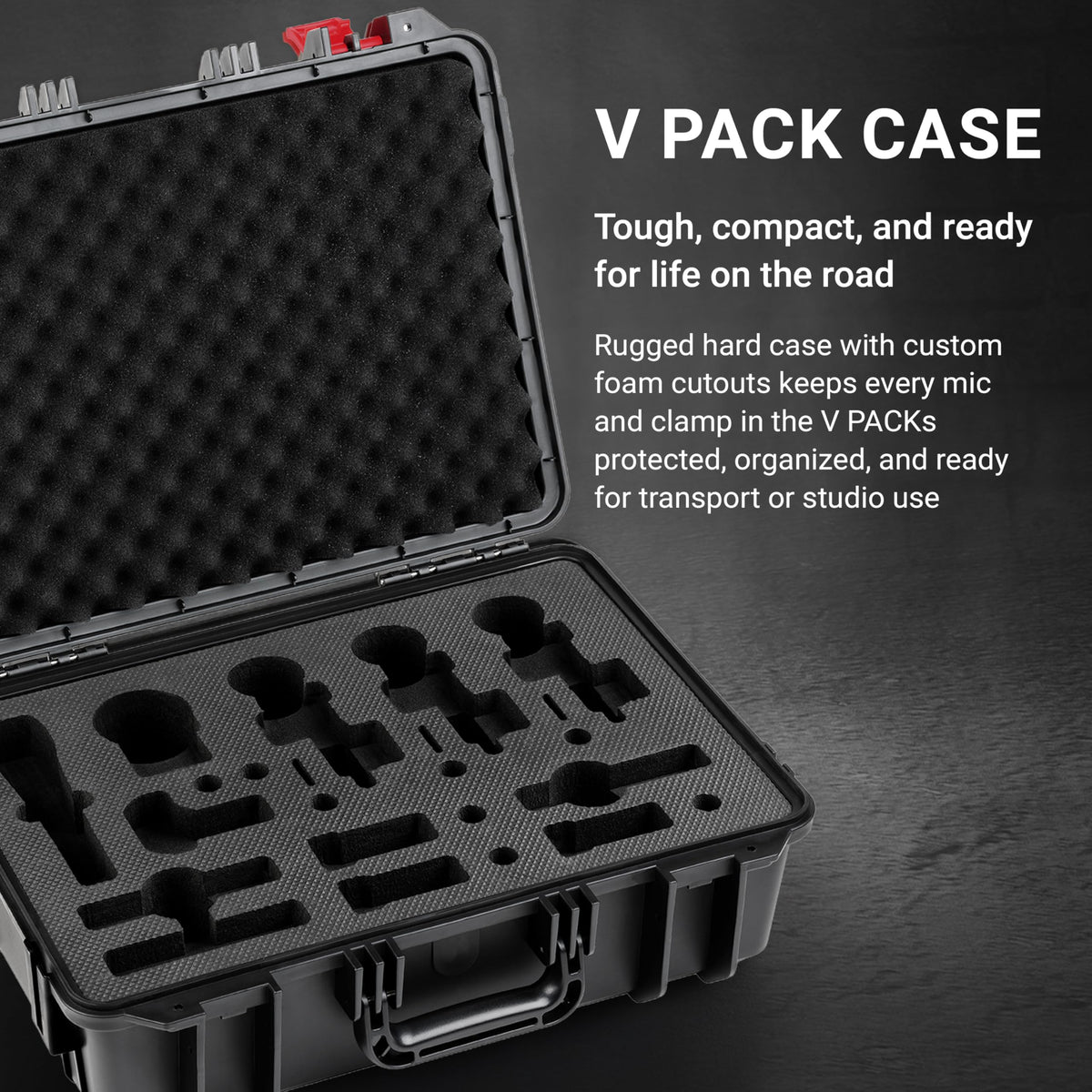 sE Electronics V Pack Case Drum Microphone Case