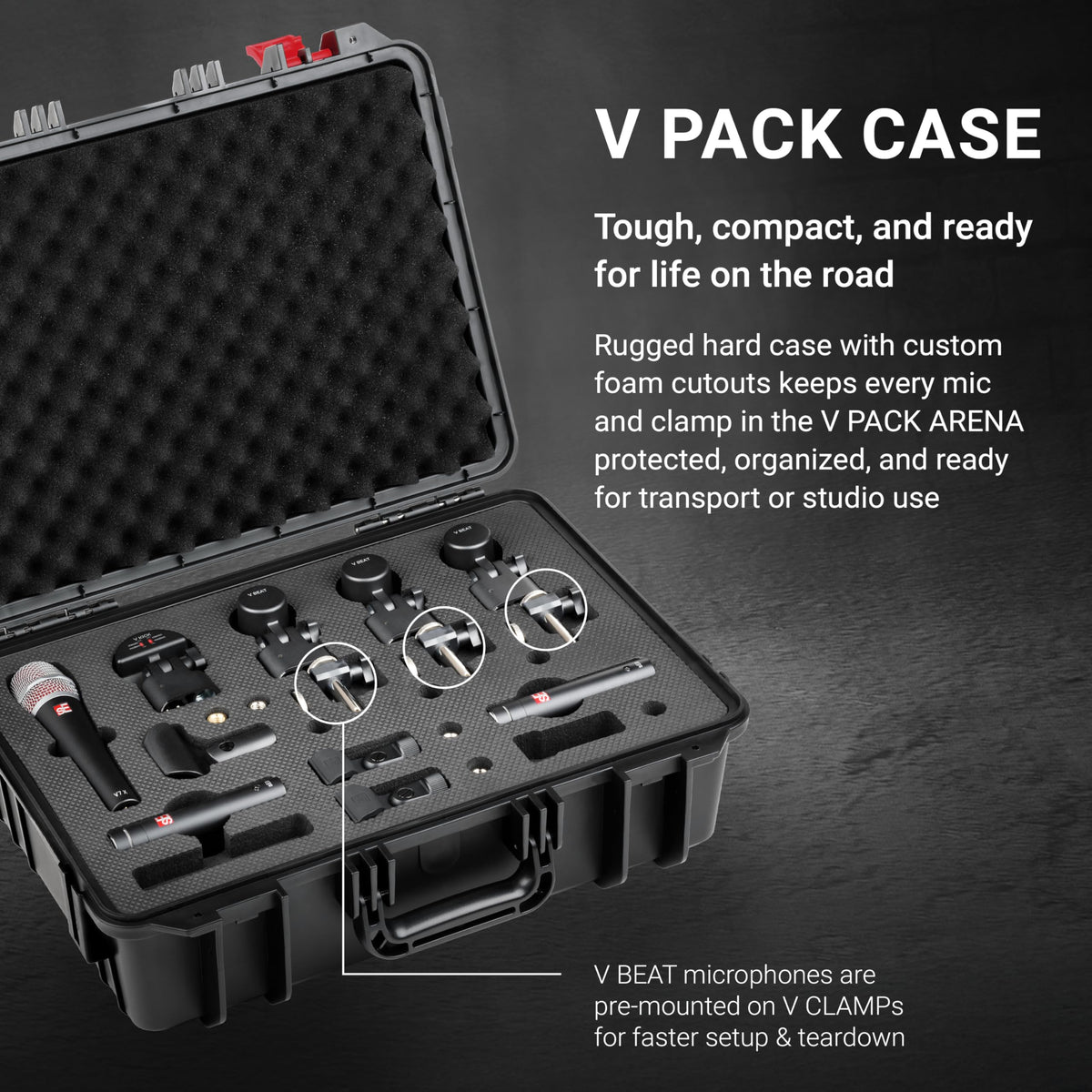sE Electronics V Pack Arena 7-Piece Drum Microphone Kit