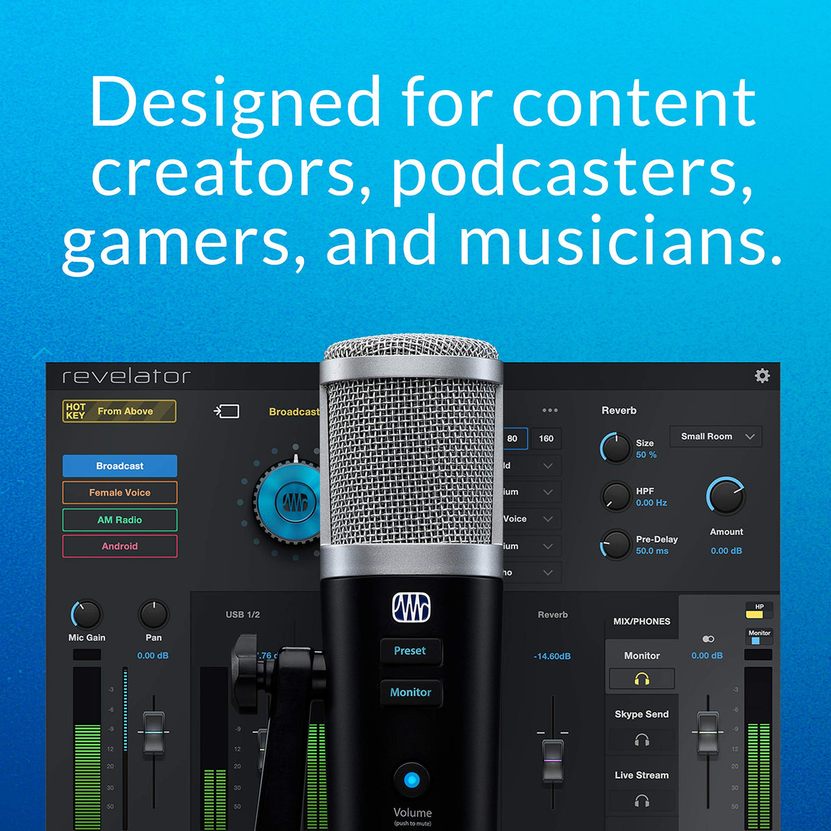 PreSonus REVELATOR USB Condenser Microphone