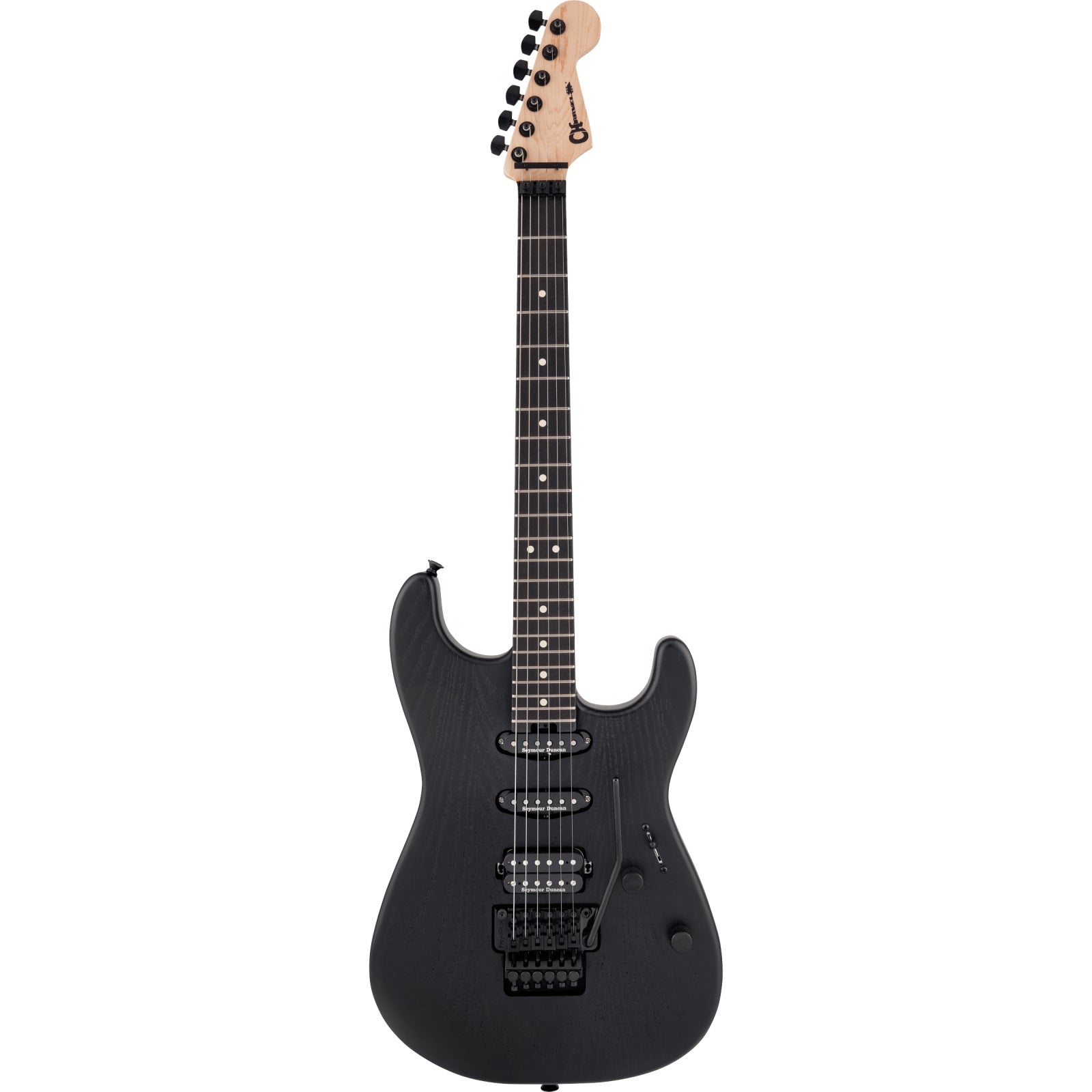 Charvel Pro-Mod San Dimas Style 1 HSS FR Sassafras Electric Guitar - Satin Black