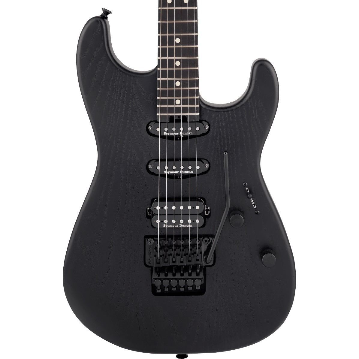 Charvel Pro-Mod San Dimas Style 1 HSS FR Sassafras Electric Guitar - Satin Black