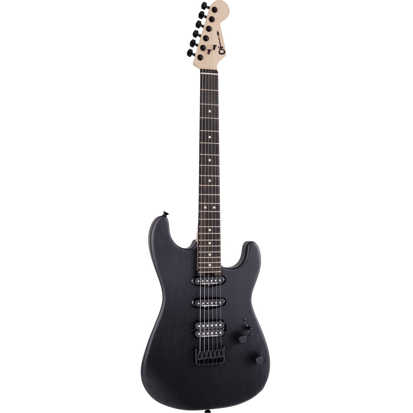 Charvel Pro-Mod San Dimas Style 1 HSS FR Sassafras Electric Guitar - Satin Black