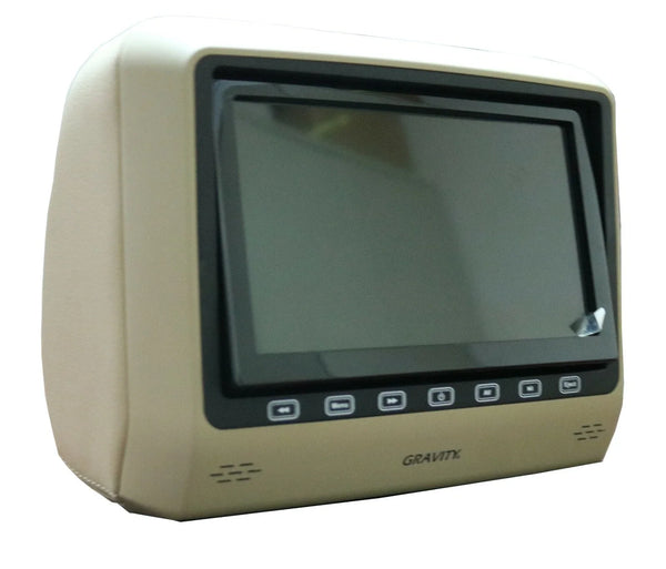 Gravity GR-8PPDV 8" Headrest Monitor with DVD Player