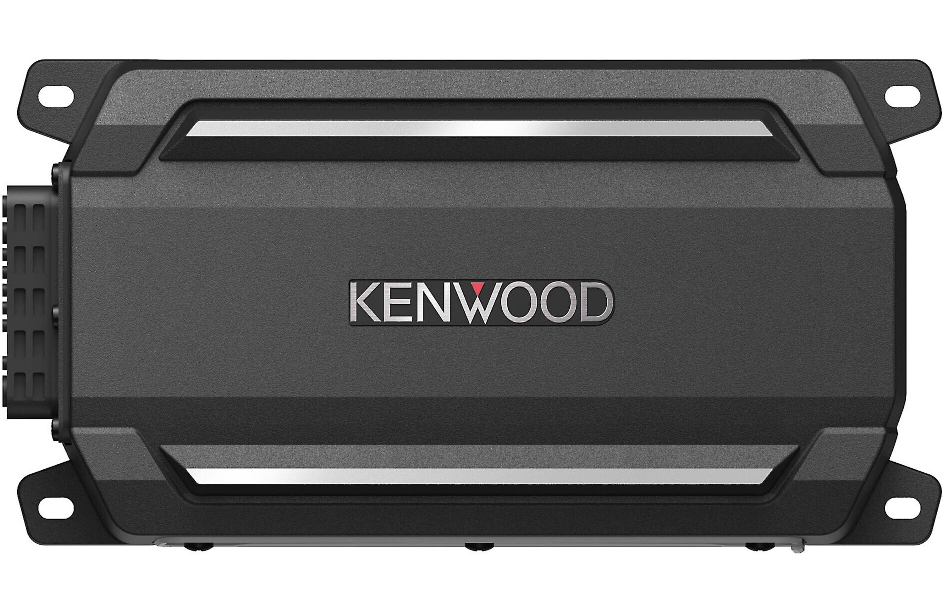 KENWOOD KAC-M5024BT Compact 4-Channel 600 Watt Car Amplifier w Bluetooth Streaming for Marine, ATV and Powersport Applications | Plus 2X Kenwood KFC-1653MRB 6.5