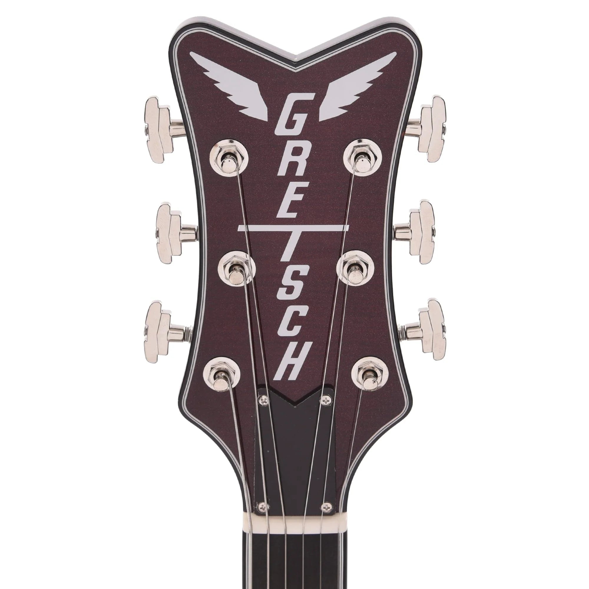 Gretsch G6134TFM-NH Nigel Hendroff Signature Penguin Electric Guitar - Dark Cherry Metallic Flame