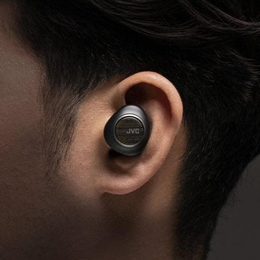 JVC HA-FW1000T Wood True Wireless Earbuds