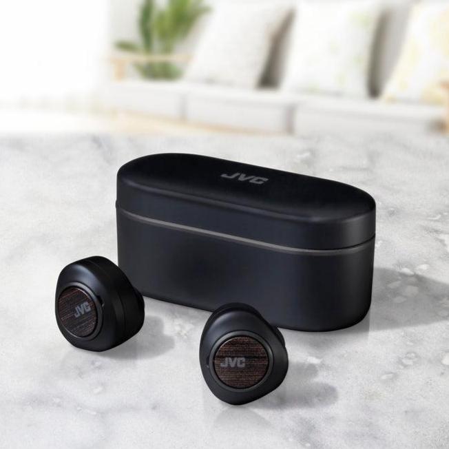 JVC HA-FW1000T Wood True Wireless Earbuds