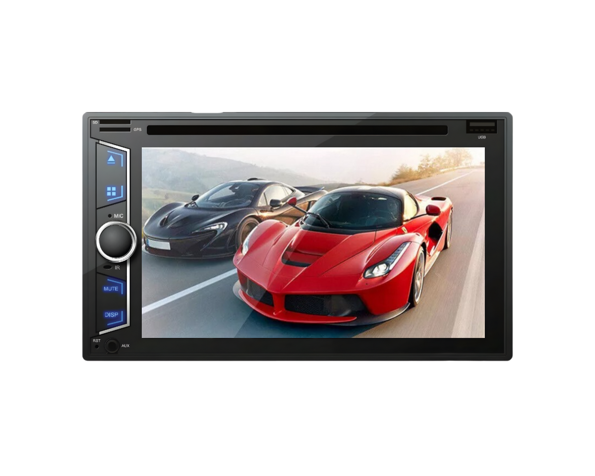 Audiotek AT-D76ML Double DIN 6.2" Touchscreen Receiver