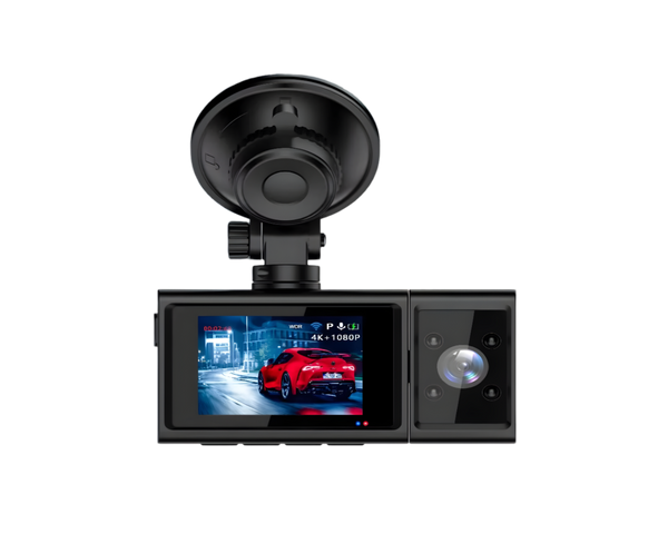 XTREMEVISION G-412WCH 3-Channel 4K Dash Cam