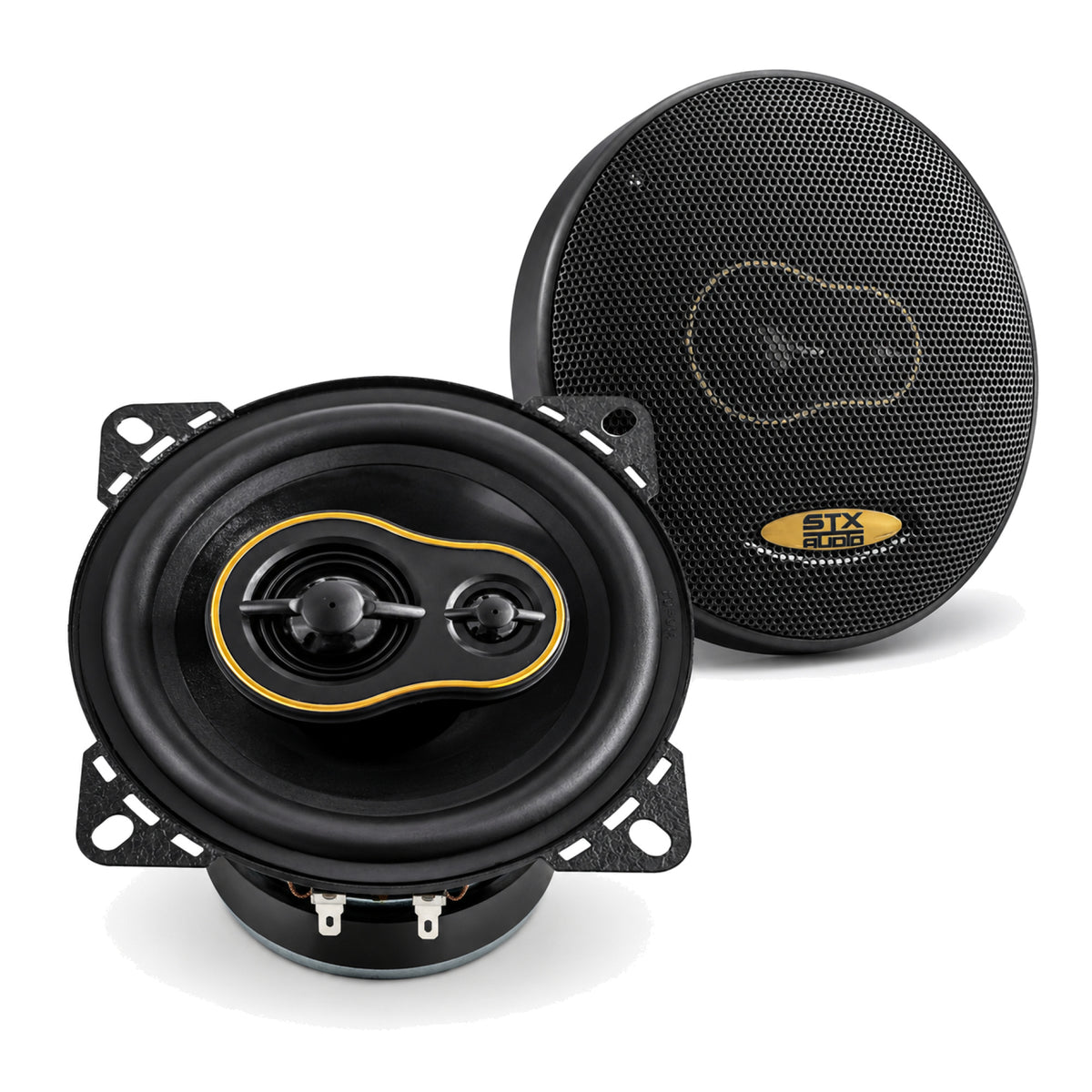 STX Audio SX402 4" 2-Way Coaxial Car Speakers