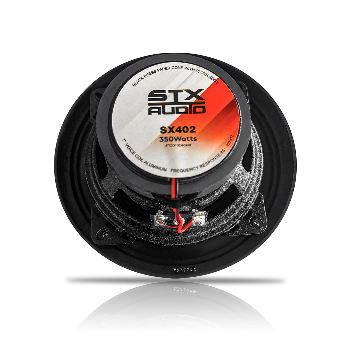 STX Audio SX402 4" 2-Way Coaxial Car Speakers