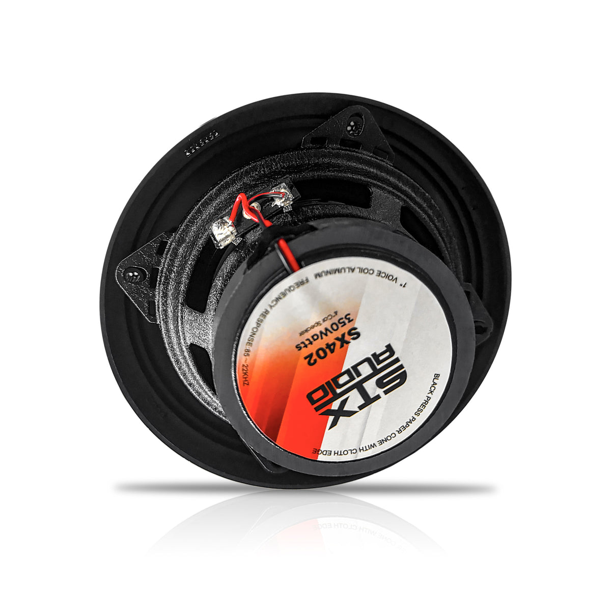 STX Audio SX402 4" 2-Way Coaxial Car Speakers