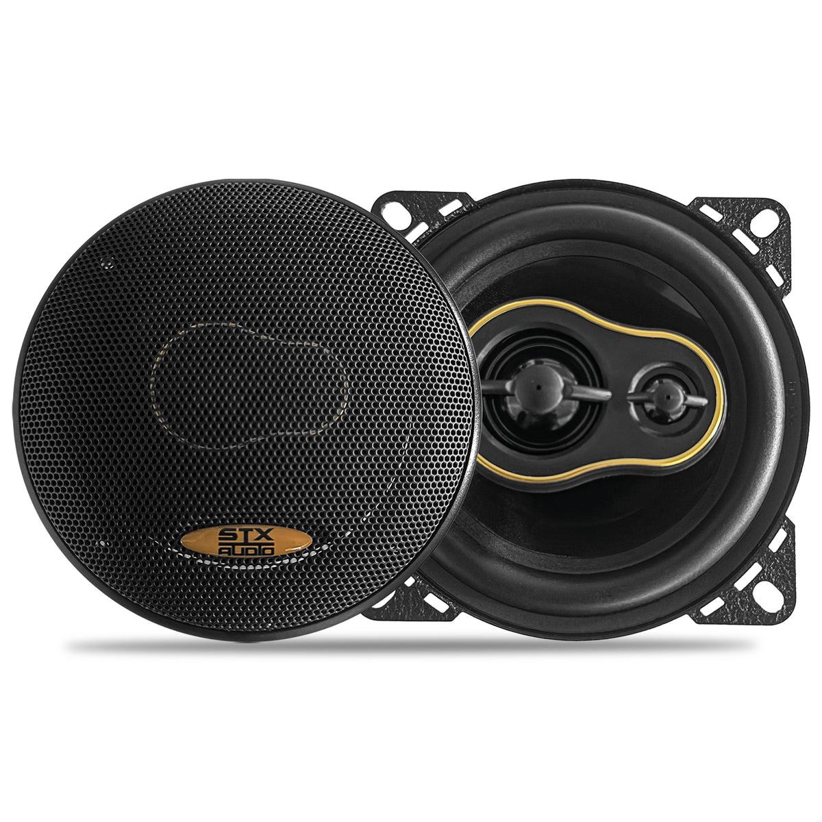 STX Audio SX402 4" 2-Way Coaxial Car Speakers