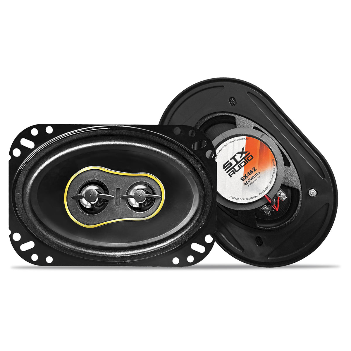 STX Audio SX462 4x6-Inch 2-Way Coaxial Speakers