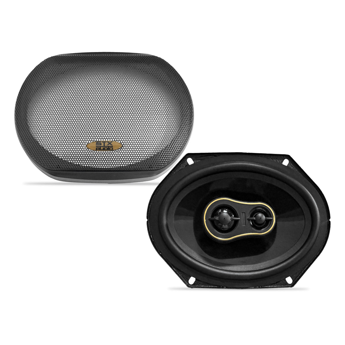 STX Audio SX682 6x8" 2-Way Coaxial Car Speakers