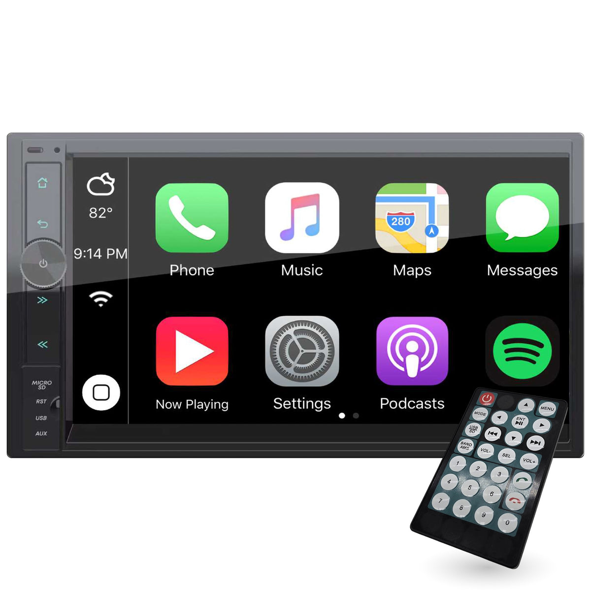 Gravity VGR-M68CP 6.8" Double DIN Car Stereo Receiver
