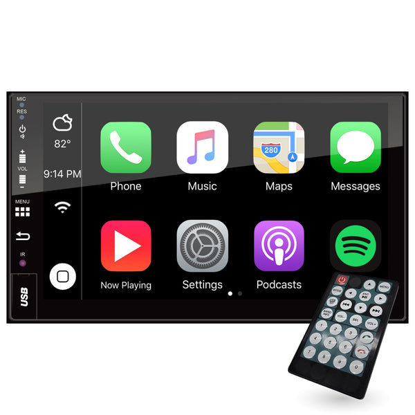 Gravity VGR-M75CP 7-Inch Double DIN Multimedia Receiver