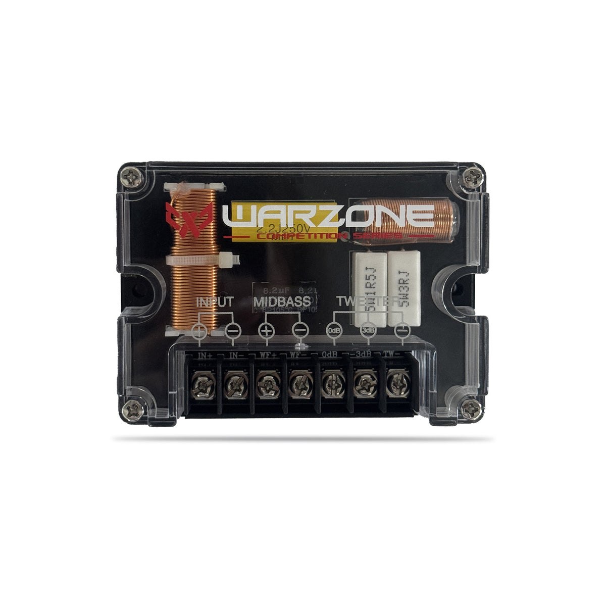 Warzone WZ-651C 6.5" 2-Way Component Speakers