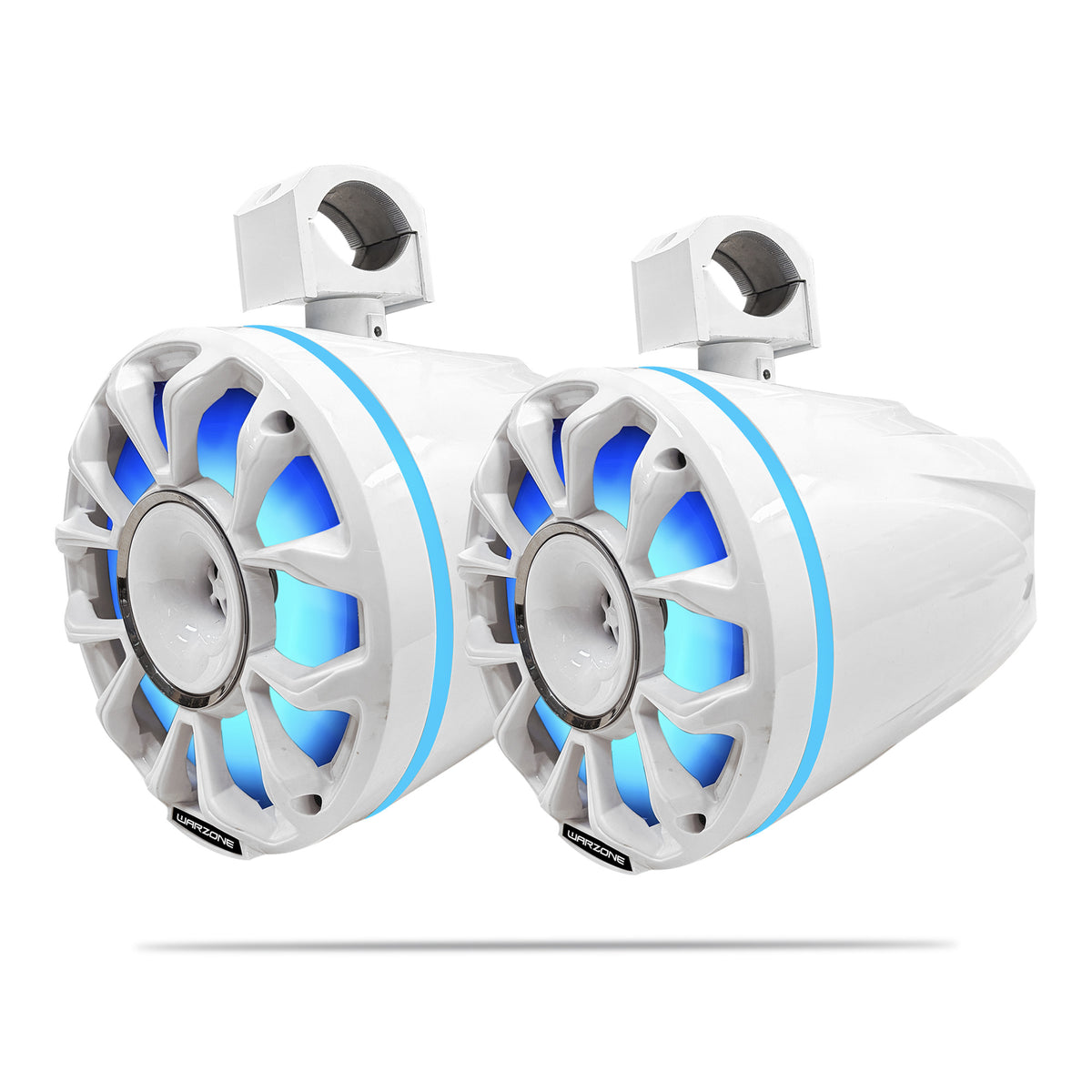 Warzone WZ-8MTW 8" Marine RGB Tower Speakers