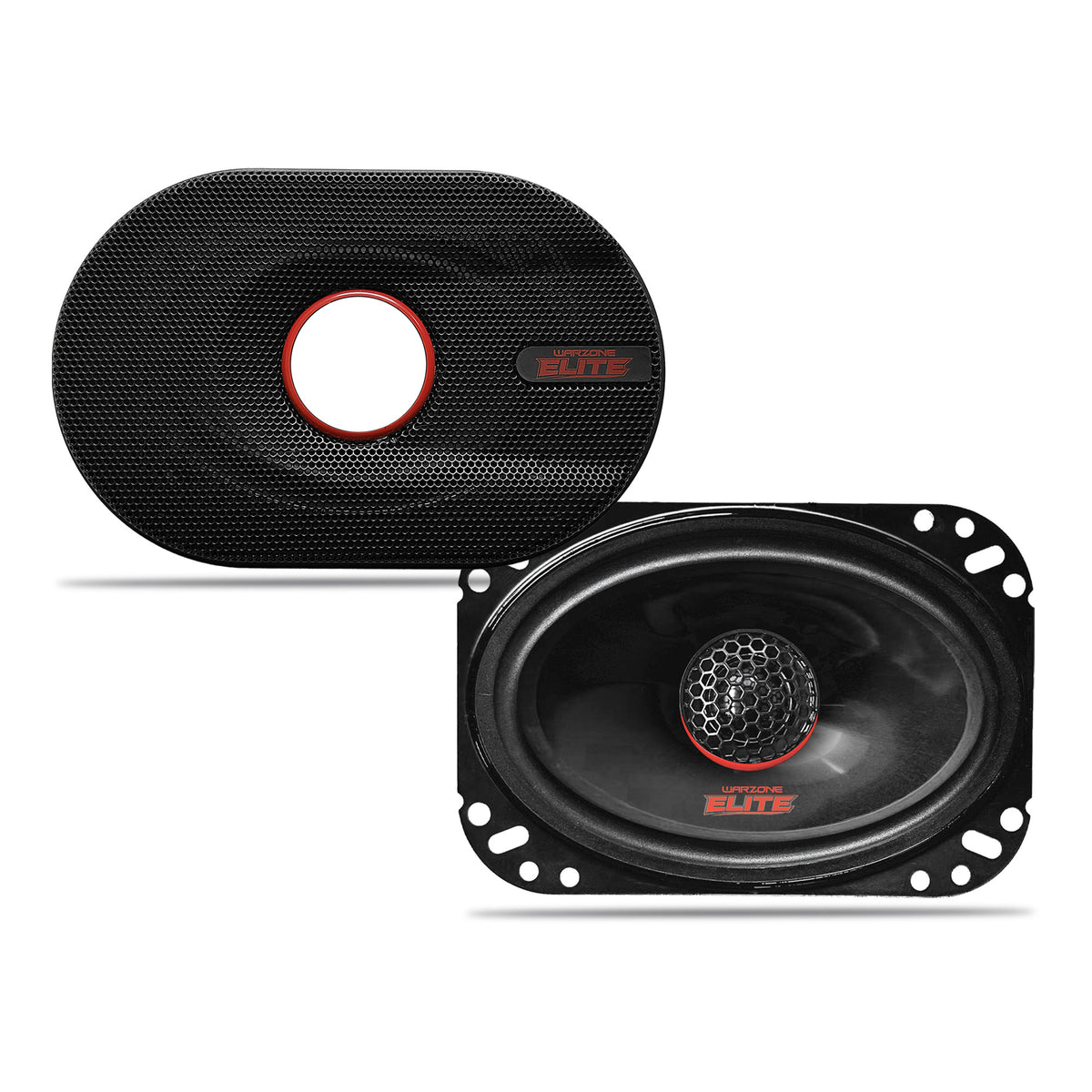 WARZONE WZ-E462 4x6" Coaxial Car Speakers