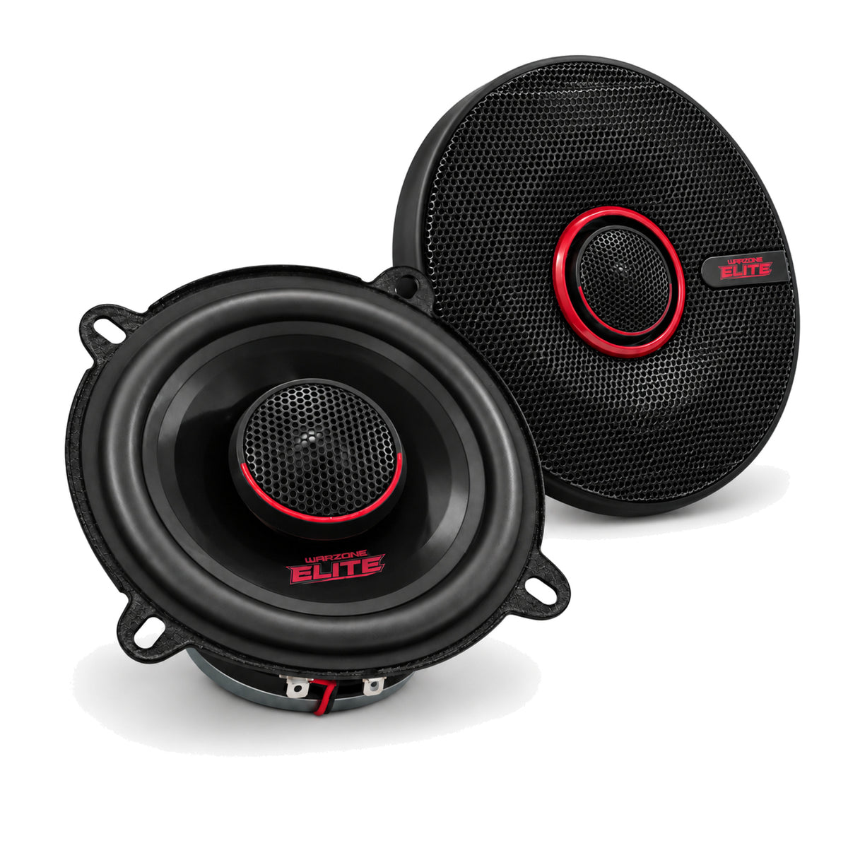 Warzone WZ-E502 5.25" Coaxial Car Speakers with Grilles