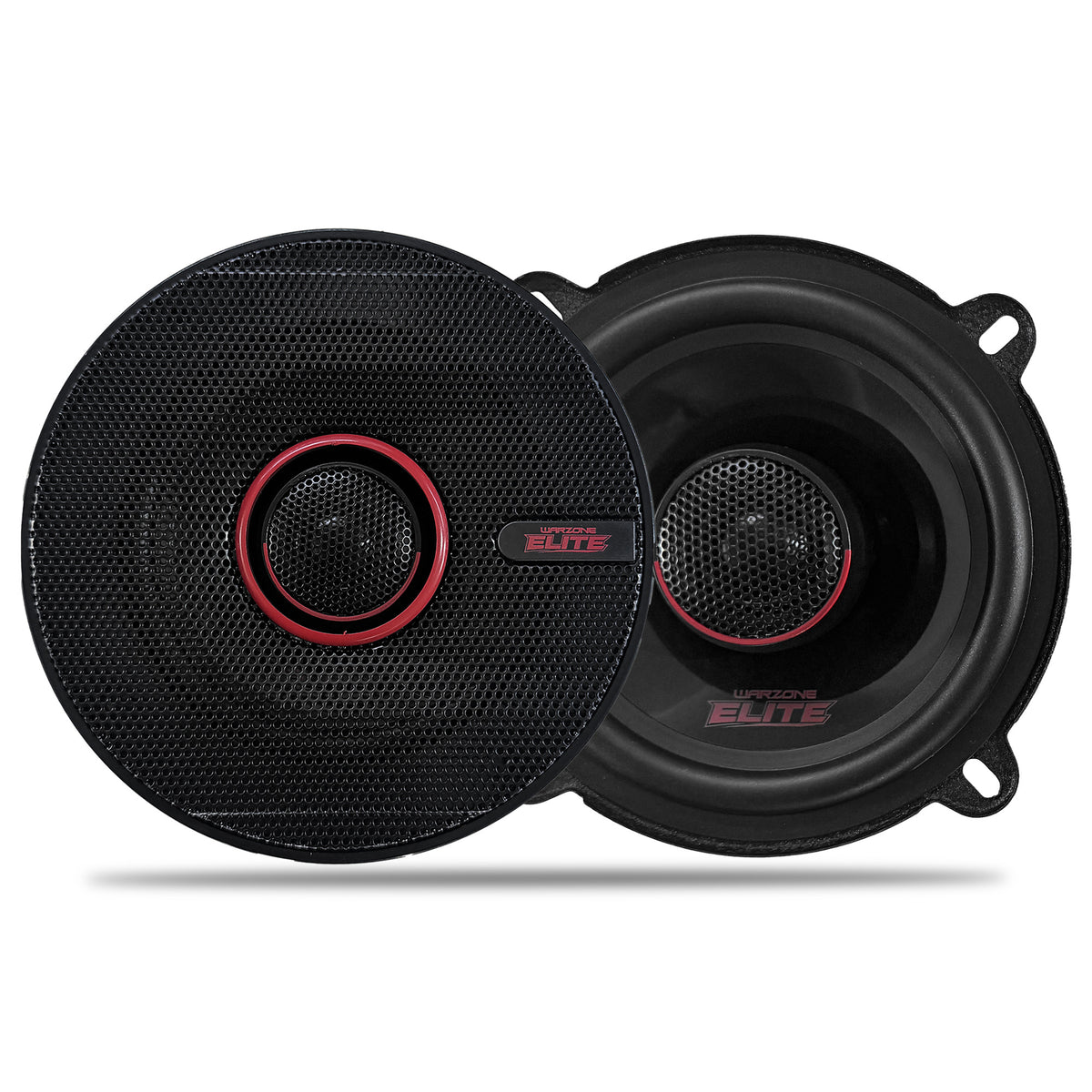 Warzone WZ-E502 5.25" Coaxial Car Speakers with Grilles