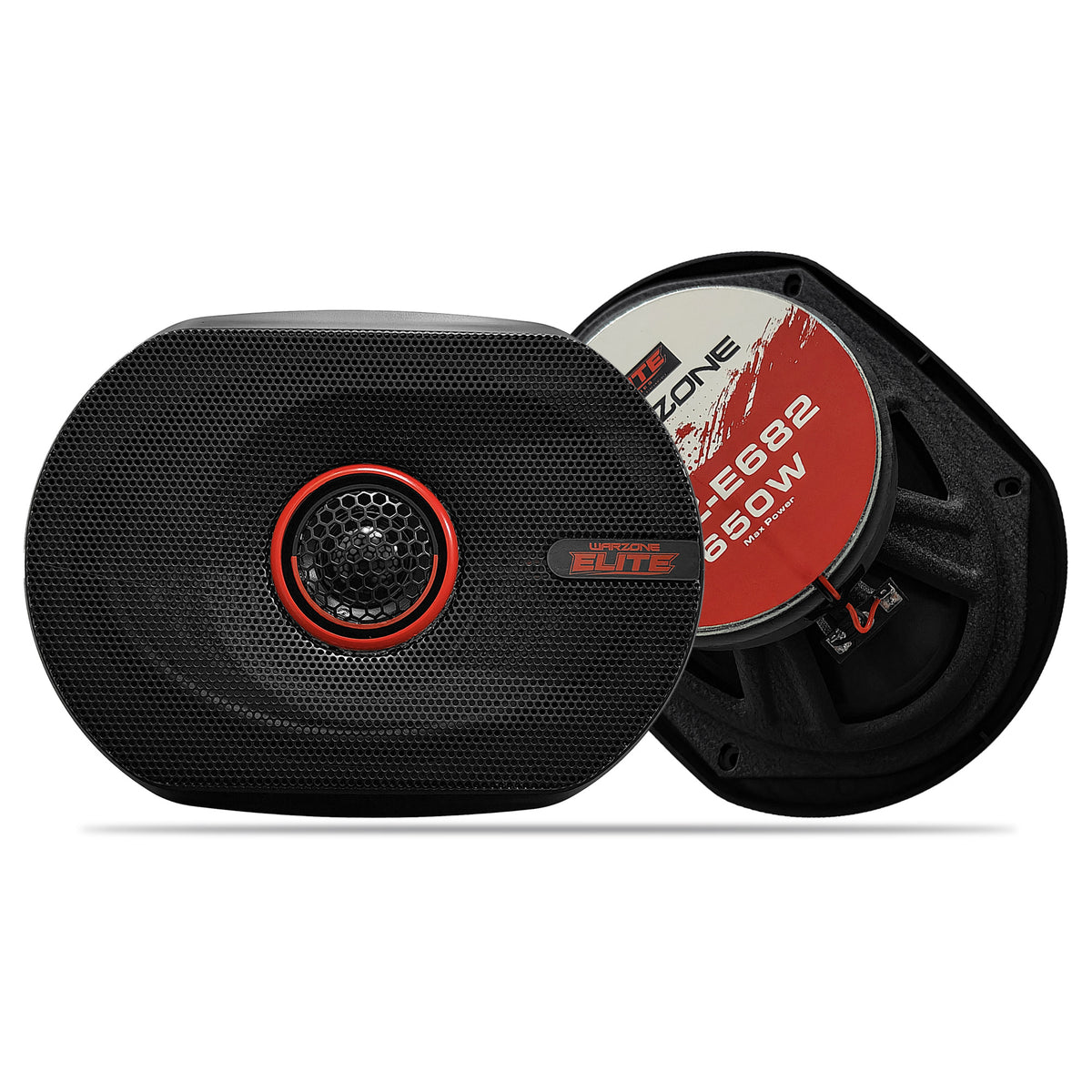 Warzone WZ-E682 6x8" Coaxial Car Speakers