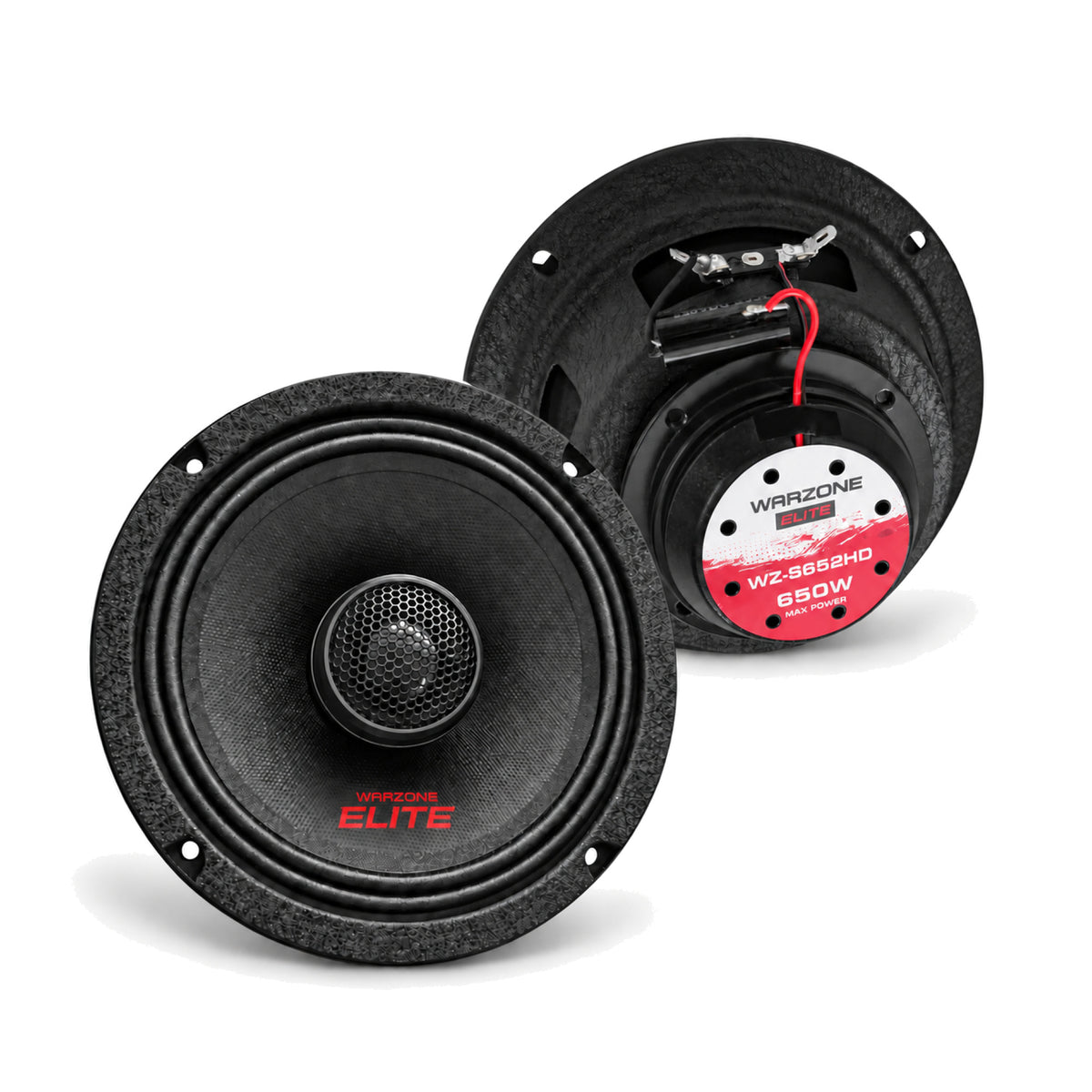 Warzone WZ-S652HD 6.5" Harley-Davidson 2014+ Direct Fit Speakers, Pair