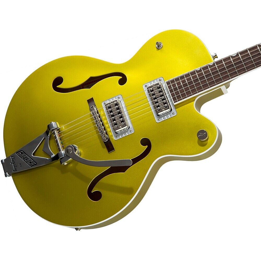 Gretsch G6120T-HR Brian Setzer Signature Hot Rod Hollow Body Guitar - Lime Gold