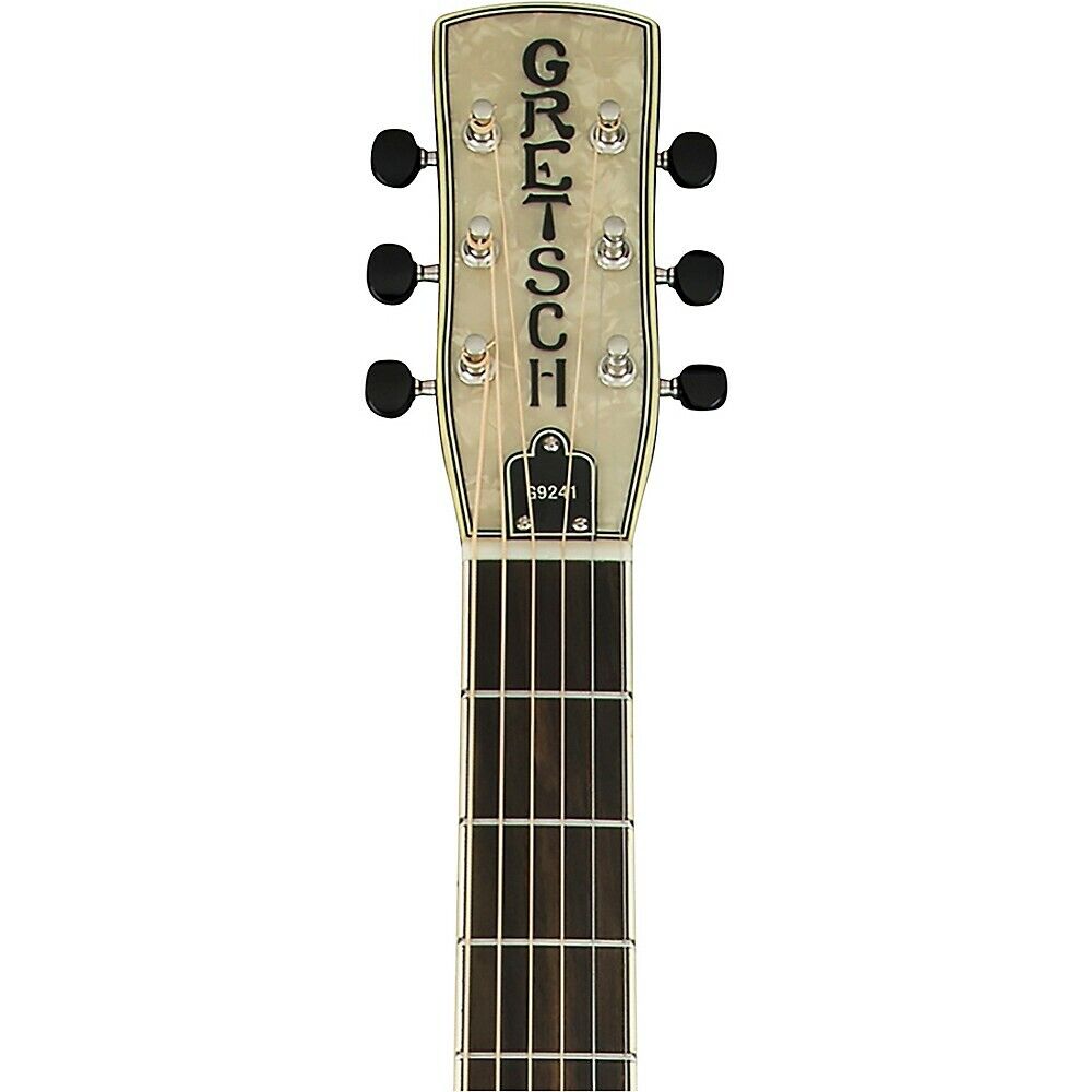 Gretsch G9241 Alligator Round Neck Resonator Acoustic Electric Guitar