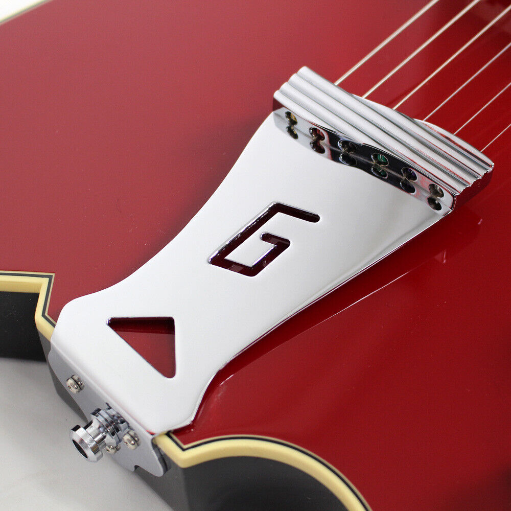 Gretsch G6199 Billy-Bo Jupiter Thunderbird Electric Guitar - Firebird Red