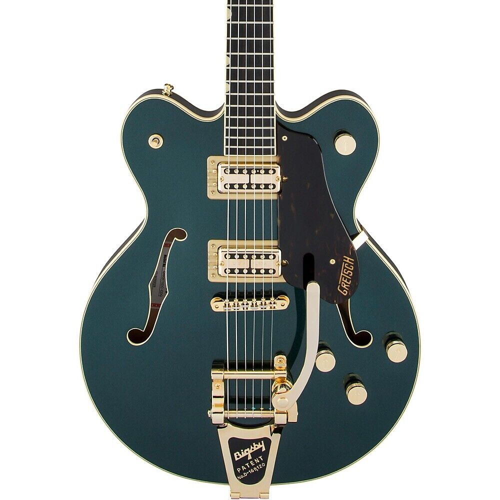 Gretsch G6609TG Players Edition Broadkaster Center Block Electric Guitar - Cadillac Green