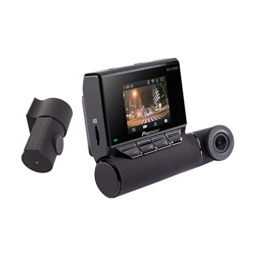 Pioneer VREC-DZ700DC 2-Channel Dual Recording 1080p HD Dash Camera System with WiFi and 2