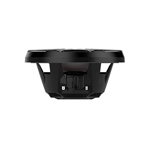 Rockford Fosgate M2-8HB Color Optix 8â€ 2-Way Coaxial Multicolor LED Lighted Marine Speakers with Horn Tweeters -Black/Stainless (Pair)