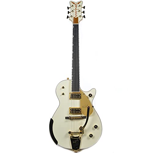 Gretsch G6134T-58 Vintage Select '58 Penguin Hollow-Body Electric Guitar - Vintage White