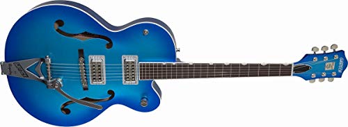Gretsch G6120T-HR Brian Setzer Signature Hot Rod Hollow Body Guitar - Candy Blue Burst