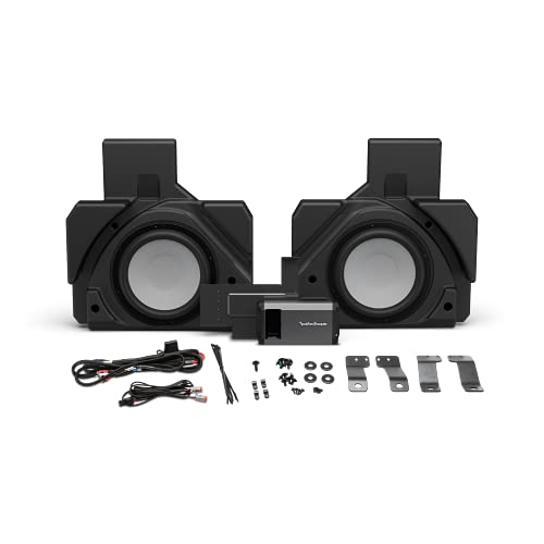 Rockford Fosgate X317MAX-RSS Dual Rear Subwoofer and 1,000-Watt Amplifier Add-on Kit for Select Can-Am X3 MAX Models (2017-2022)