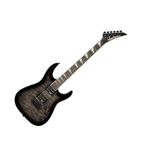 Jackson Dinky JS20 DKQ Electric Guitar - Transparent Black