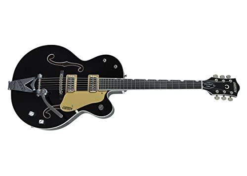 Gretsch G6120T Brian Setzer Signature Nashville Hollow Body Guitar - Black Lacquer