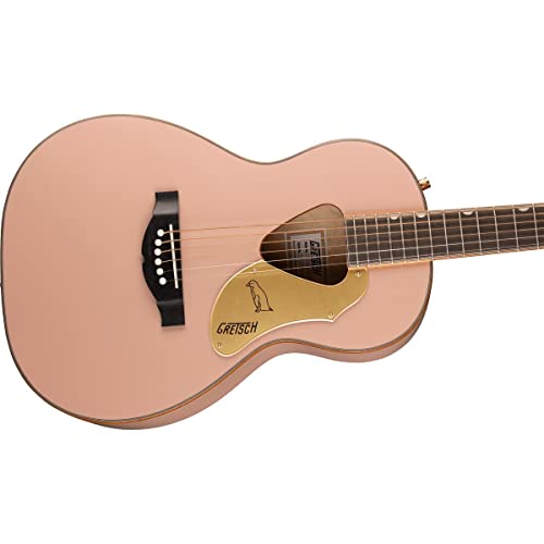 Gretsch G5021E Rancher Penguin Parlor Acoustic-Electric Guitar - Shell Pink